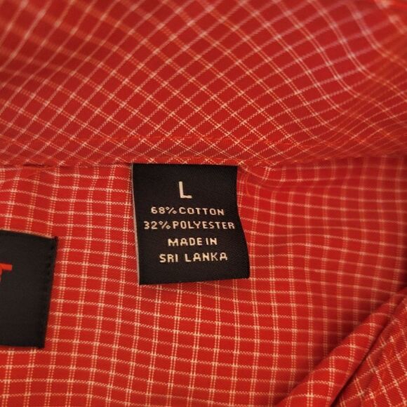 Travel Smart Roundtree & Yorke Men's Button Down Shirt (Size L) - Picture 6 of 8